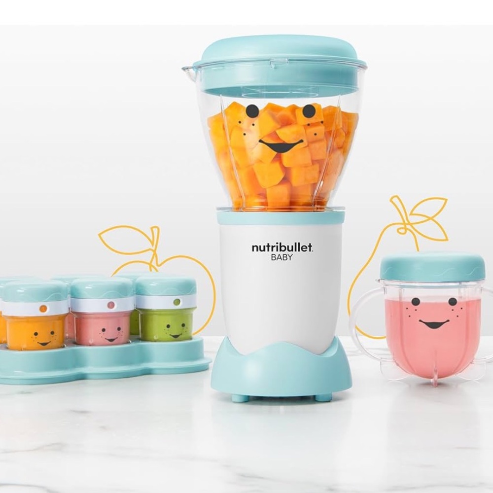 Nutribullet Baby Food Blender Set - Blue and White NEW